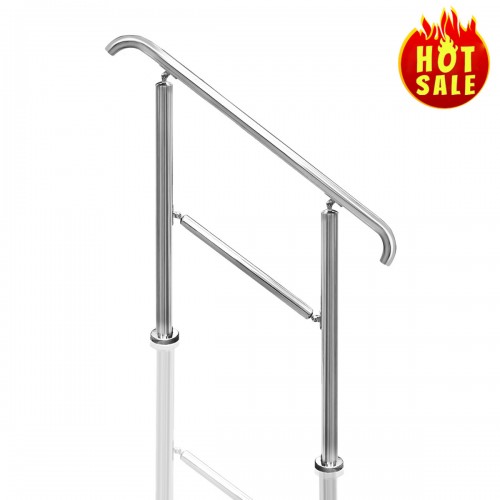 Alyan & Jammsy 3 Step Indoor Outdoor Adjustable Handrail